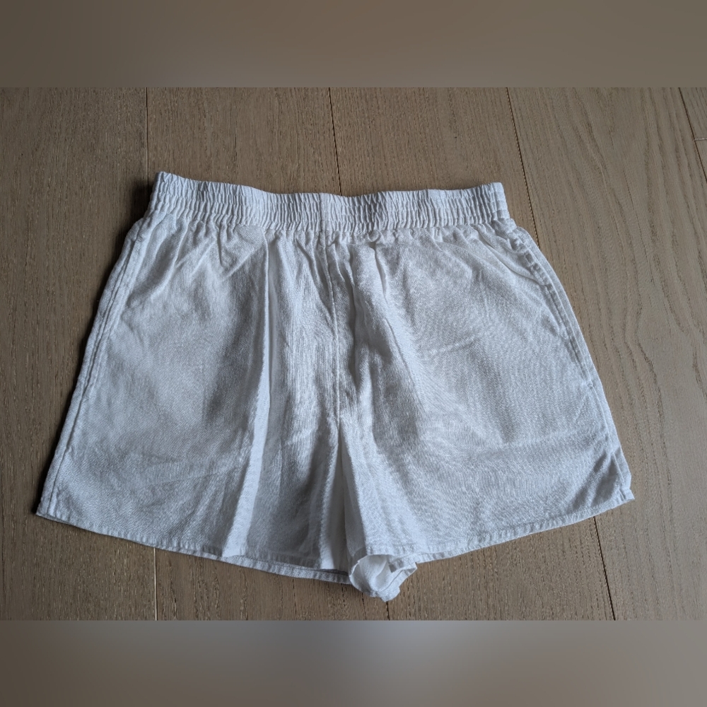 Wilfrid Free Gelato Linen Blend Shorts. Size Small